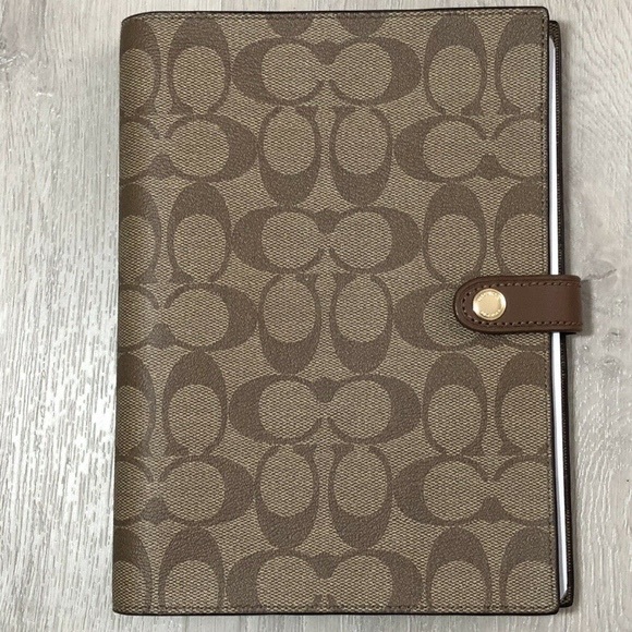Coach Office Coach Notebook Poshmark